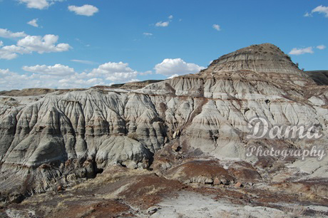 Drumheller badlands, Dinosaur Valley, Red Deer River valley, Alberta Canada