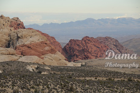 Rock formations at the Red Rock Canyon National Conservation Area, Las Vegas, Nevada, US